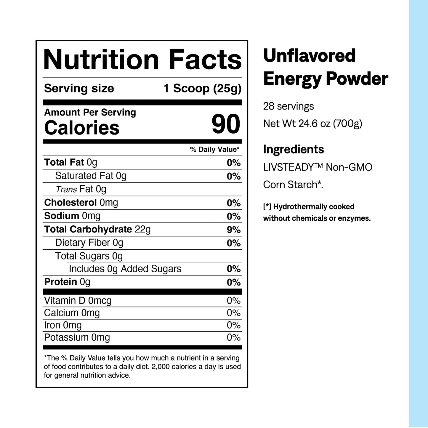 Unflavored Energy Bag - UCAN