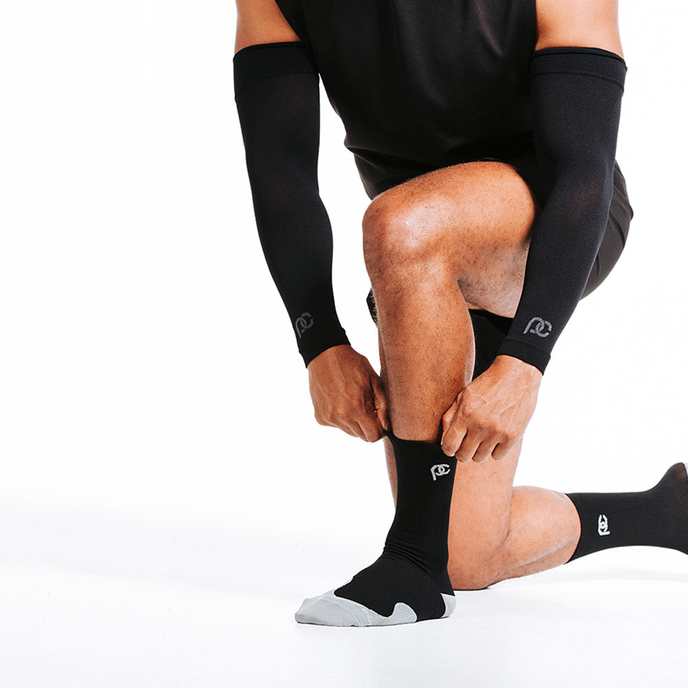 Arm Sleeves, Black - ProCompression - The Track and Field Store