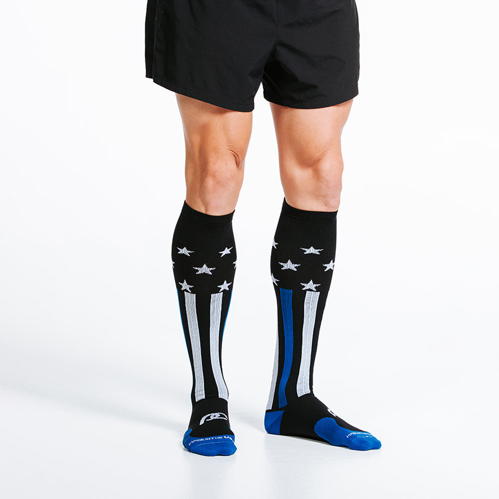 Marathon, First Responder Blue - ProCompression - The Track and Field Store