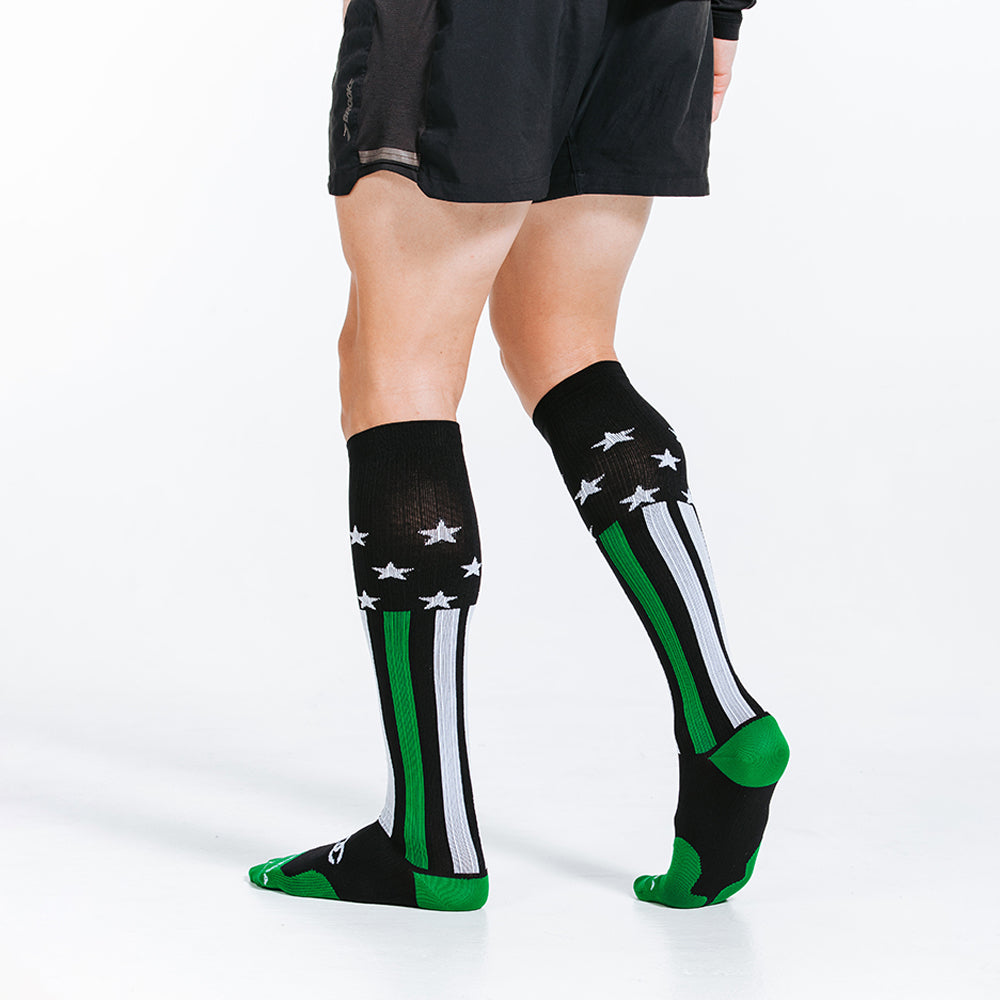 Marathon, First Responder Green - ProCompression - The Track and Field Store