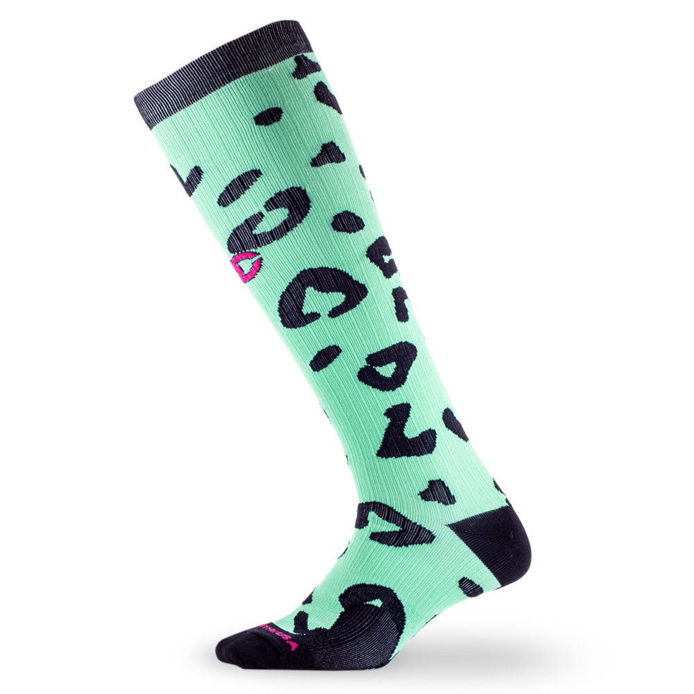 Marathon, Mint Cheetah - ProCompression - The Track and Field Store