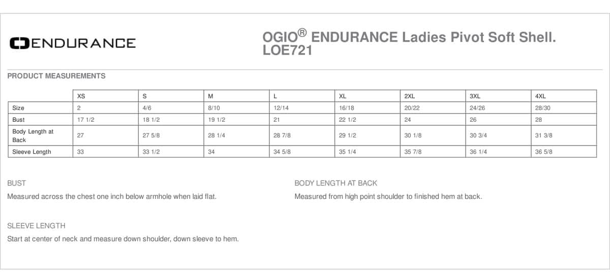 Ladies' OGIO® Endurance Pivot Soft Shell - Without Limits Runners Essentials by Without Limits®