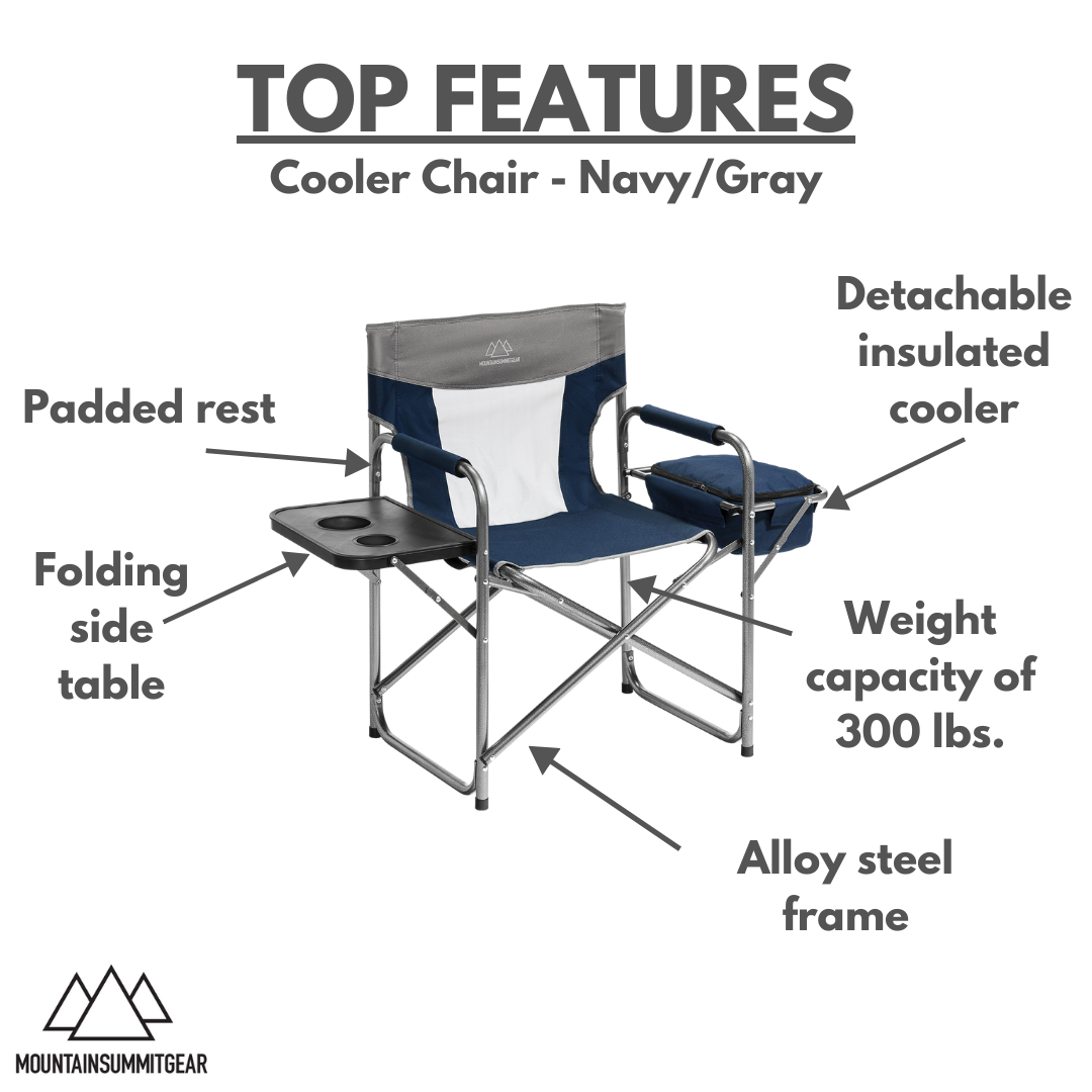 Cooler Chair - Mountain Summit Gear - The Track and Field Store