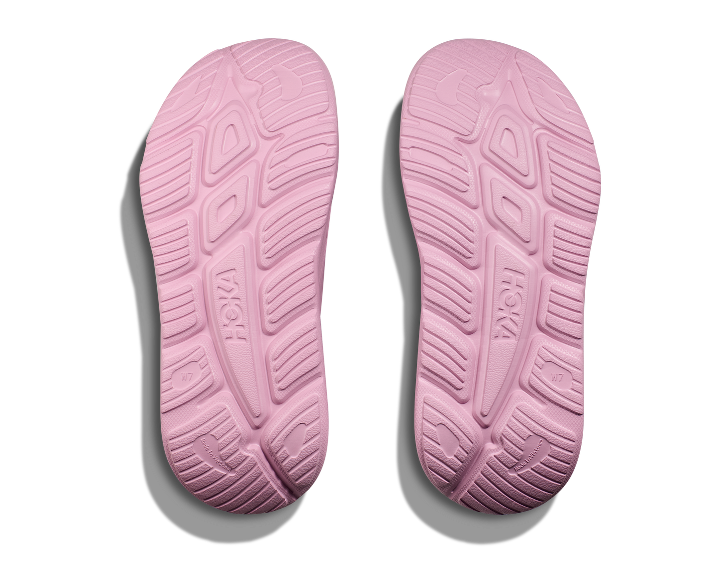 All Gender Ora Recovery Slide 3 - Pink Twilight - HOKA - The Track and Field Store