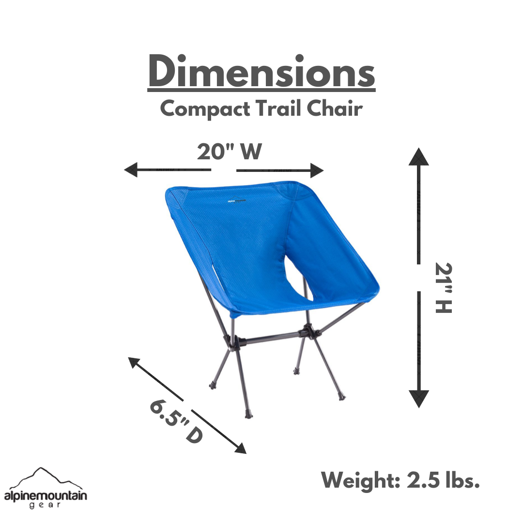 Compact Trail Chair - Alpine Mountain Gear - The Track and Field Store