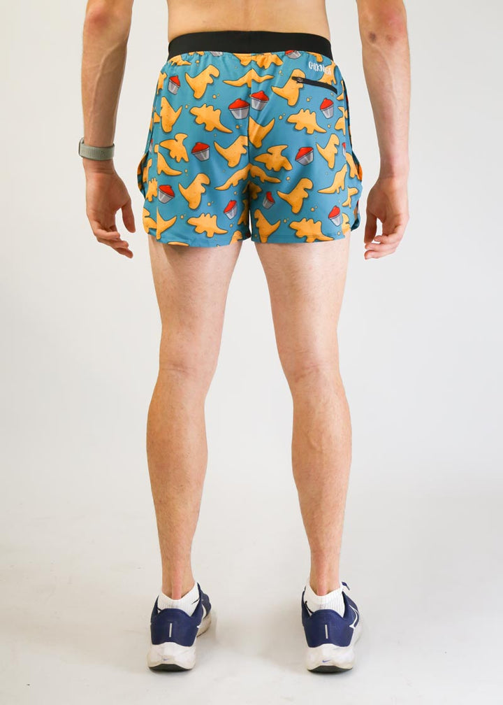 Men's Nuggets 4" Half Split Shorts - ChicknLegs Triathlete Store