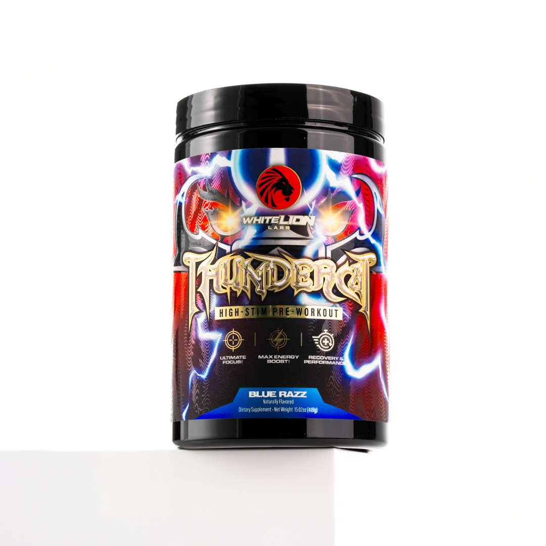 Thundercat HIGH STIM Pre-Workout - White Lion Labs - The Track and Field Store