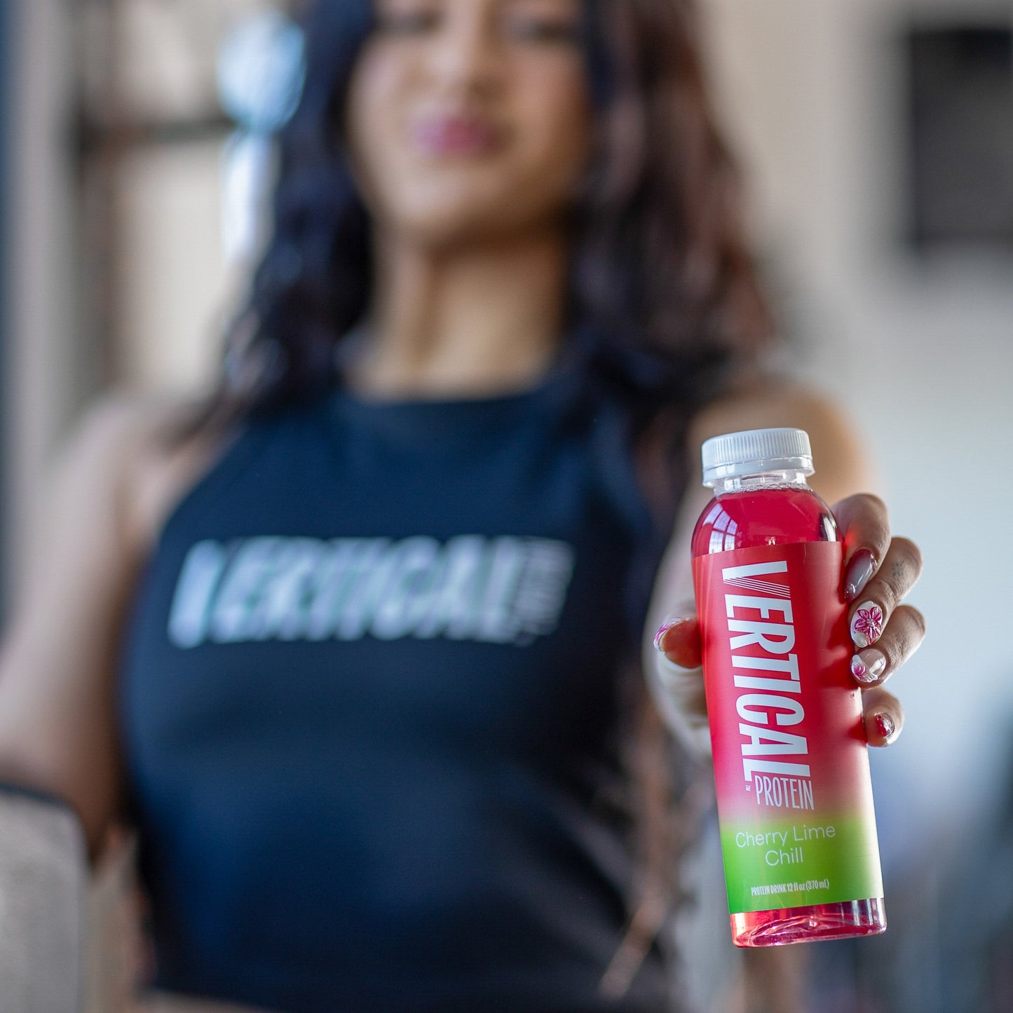 Cherry Lime Chill Protein Water - 12 Pack - Vertical Protein - The Track and Field Store