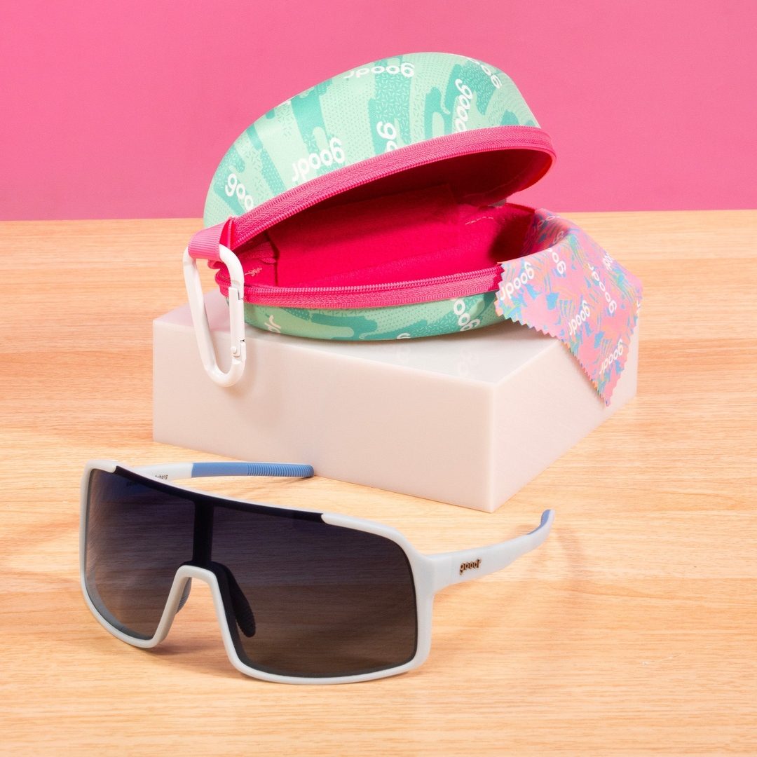 "Gnarliest Case Scenario” Wrap Sunglasses Case with Carabiner - goodr