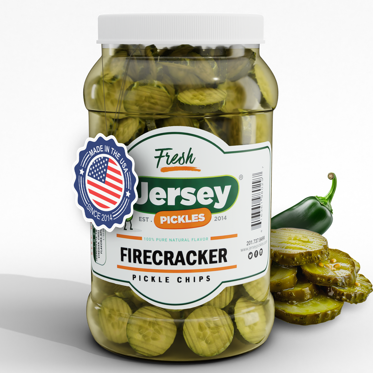 Firecracker: Mild Hot Pickle Chips