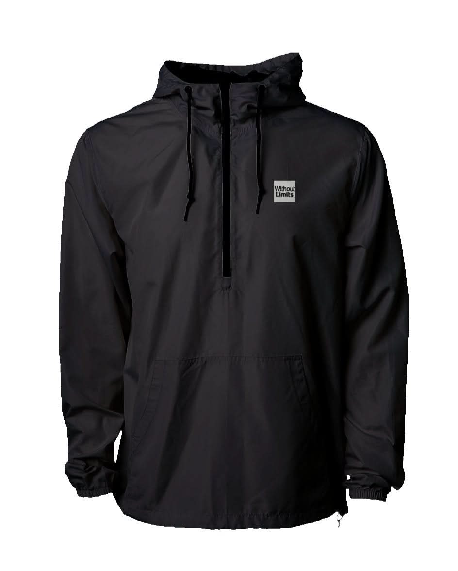Lightweight Pullover Windbreaker - Without Limits Runners Essentials by Without Limits®