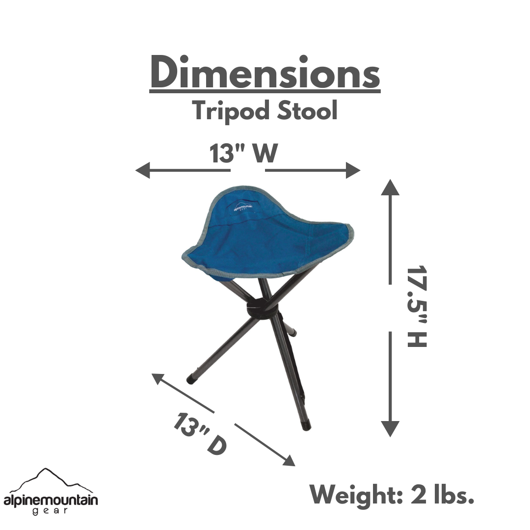 Tripod Stool - Mountain Summit Gear - The Track and Field Store