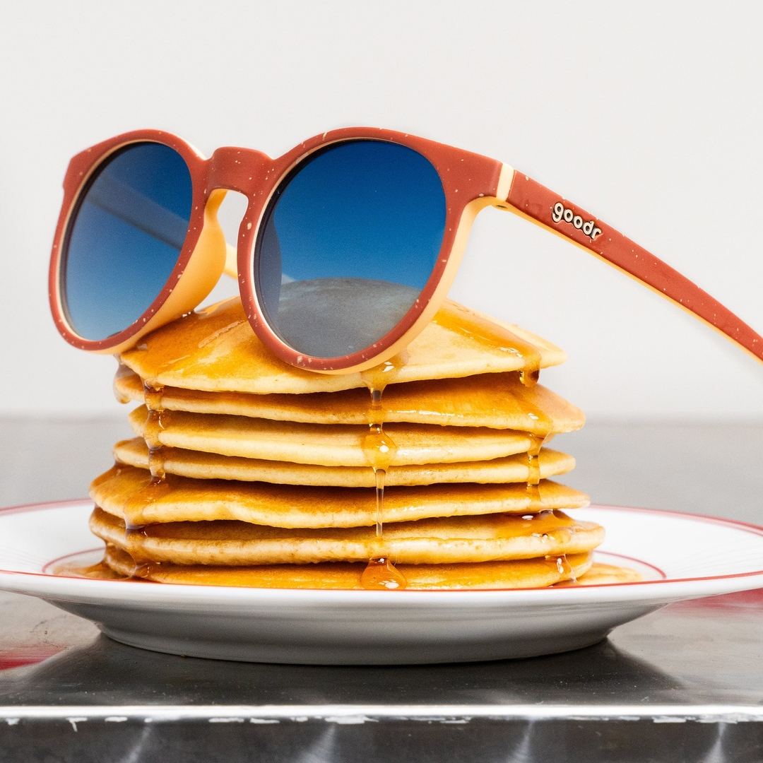 "Pancake Sticky Icky" Limited Circle G Polarized Sunglasses - goodr
