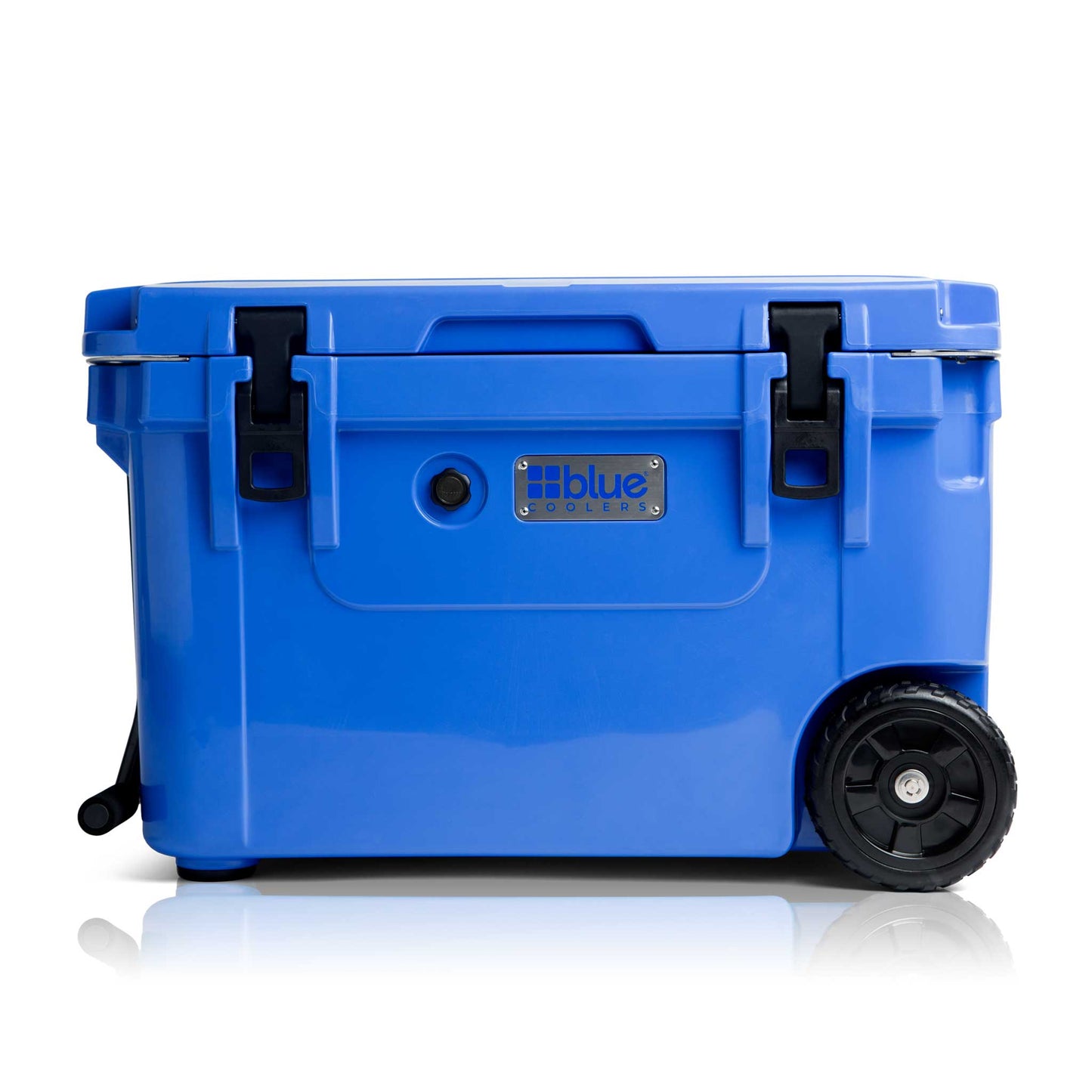 60 Quart Ice Vault Roto-Molded Cooler with Wheels - Blue Coolers - The Track and Field Store