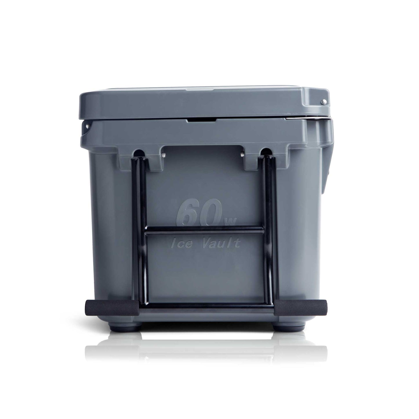 60 Quart Ice Vault Roto-Molded Cooler with Wheels - Blue Coolers - The Track and Field Store