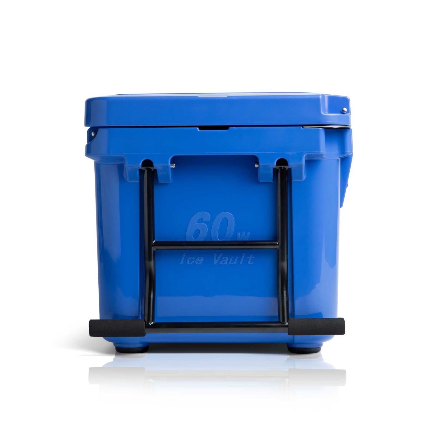 60 Quart Ice Vault Roto-Molded Cooler with Wheels - Blue Coolers - The Track and Field Store