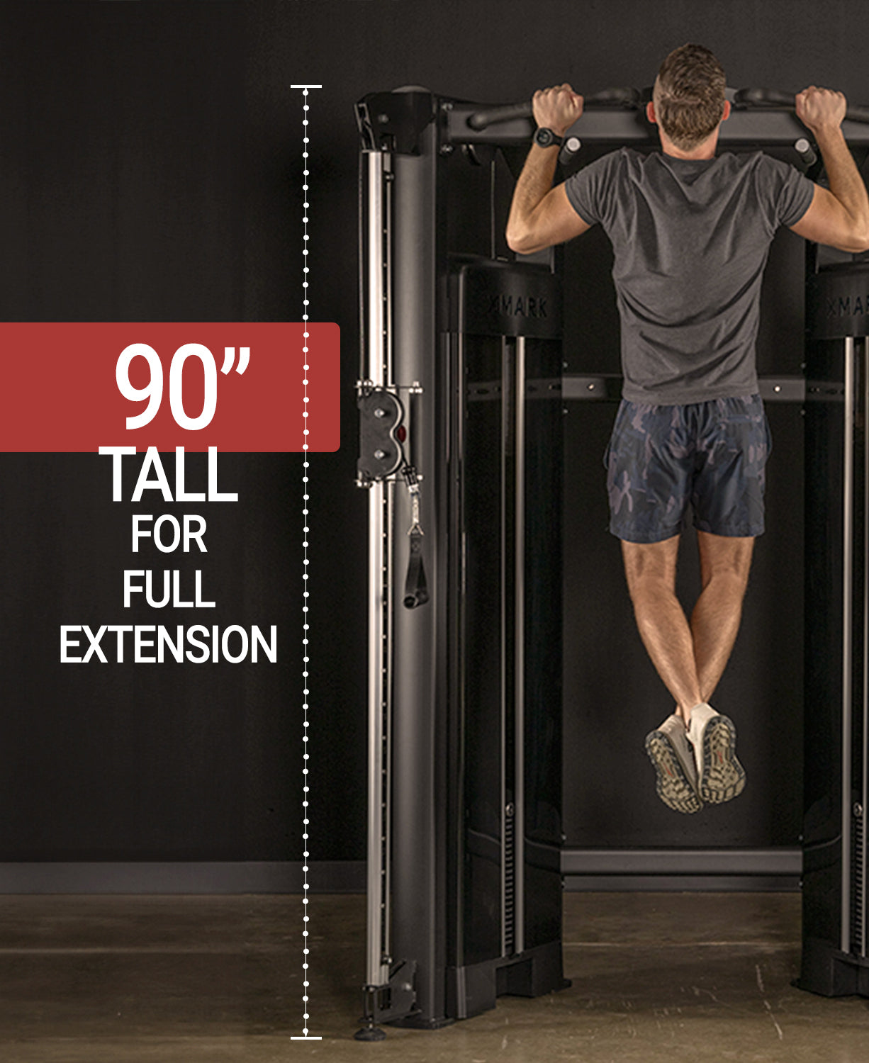 Functional Trainer With Dual 230 lb Weight Stacks - Xmark