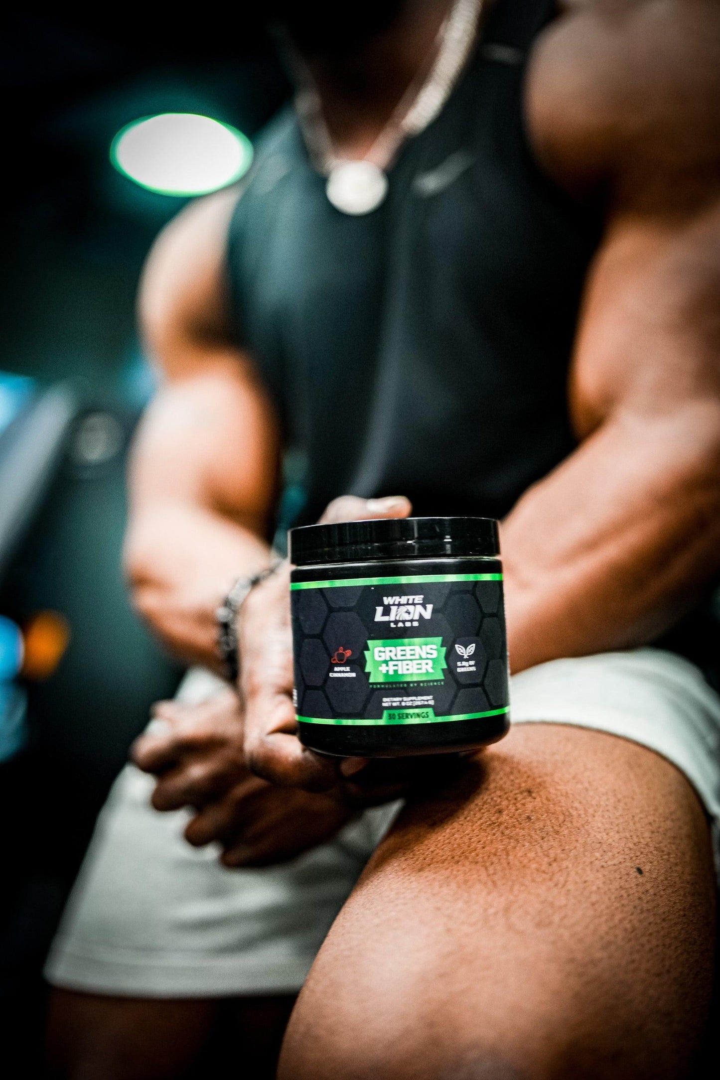 Greens+Fiber Apple Cinnamon - White Lion Labs - The Track and Field Store