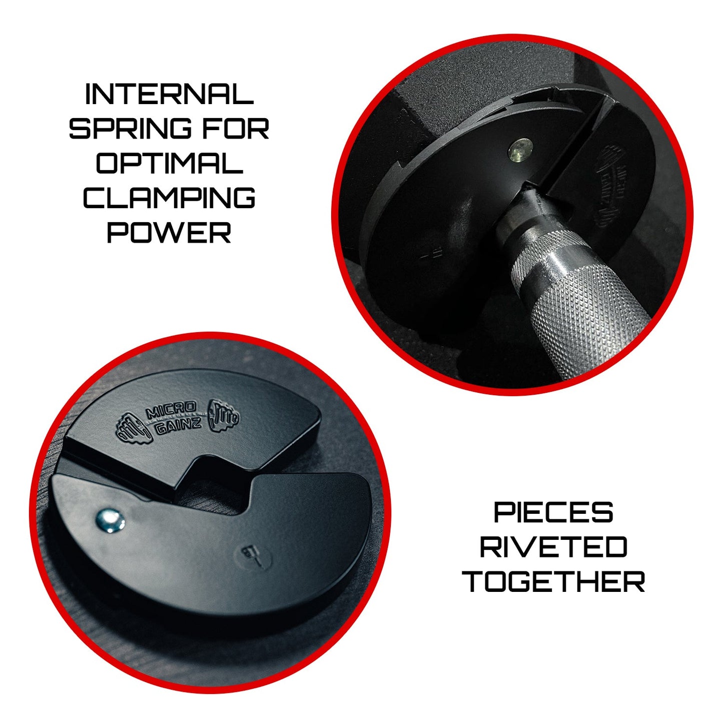 Micro Gainz 1LB Dumbbell Fractional Weight Plates - The Track and Field Store