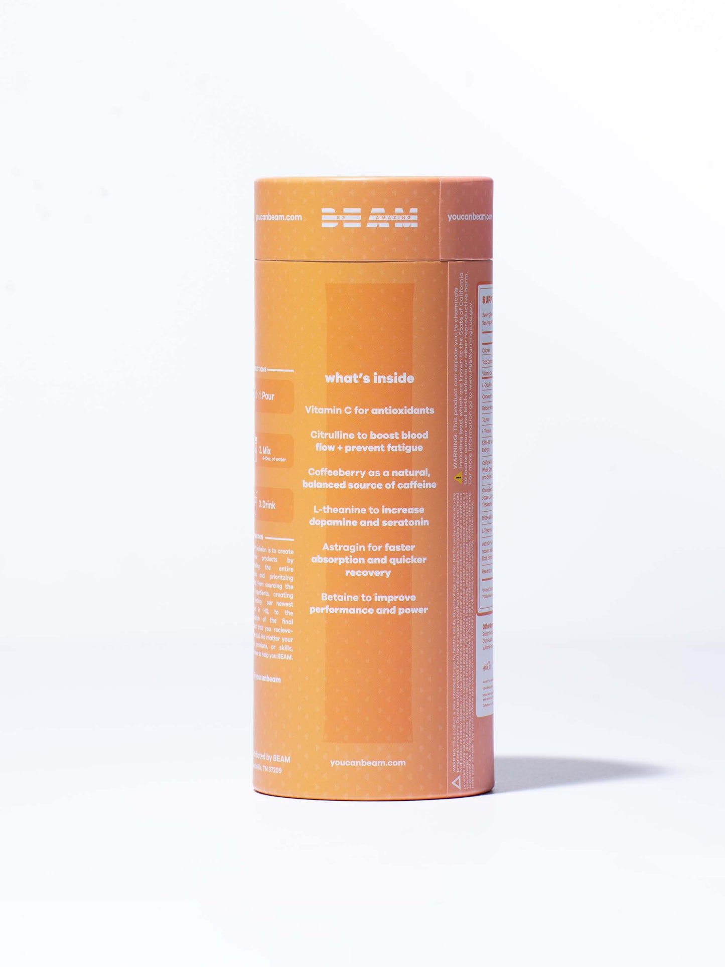 Pre Workout Travel Sticks - Beam