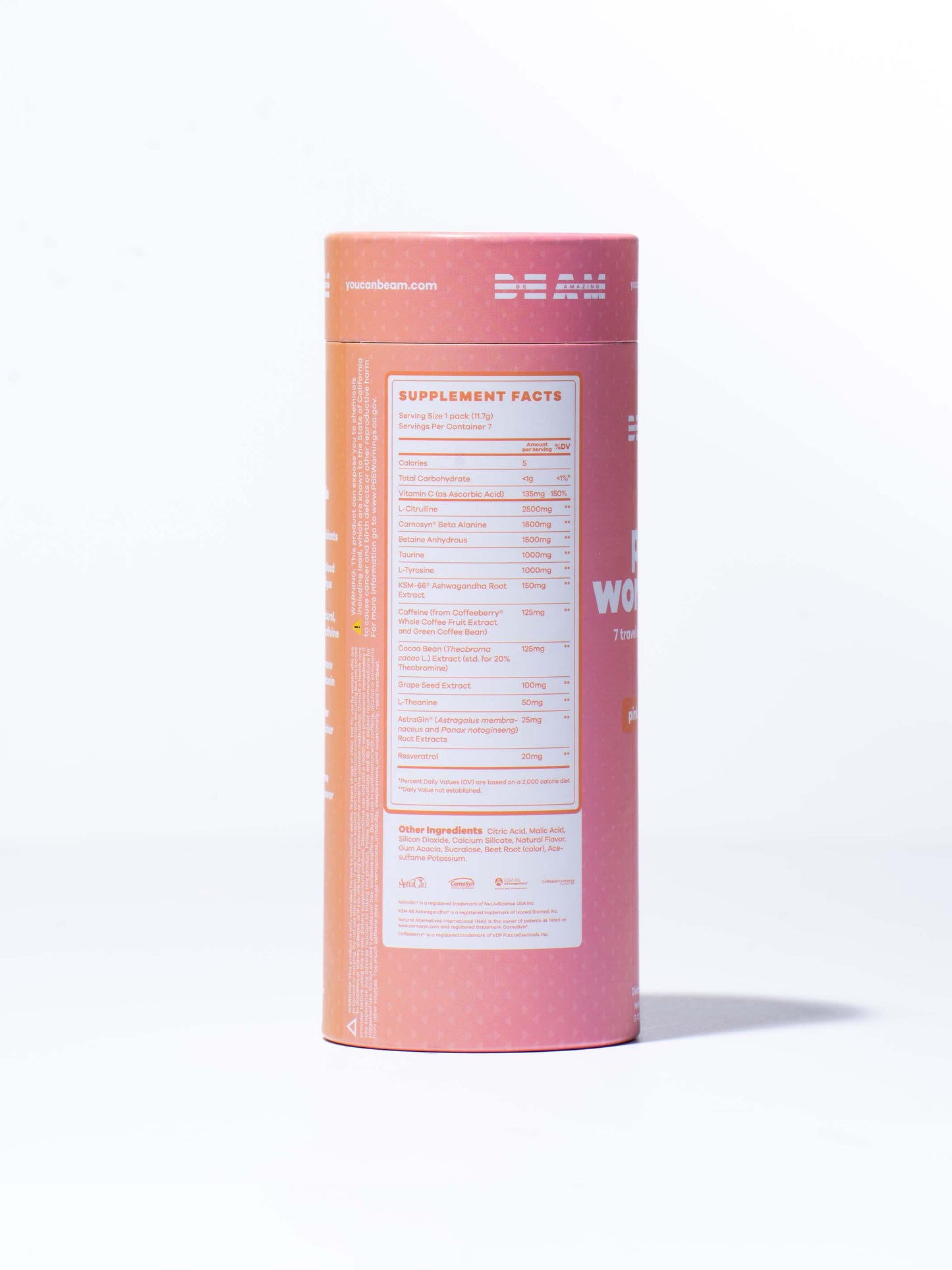 Pre Workout Travel Sticks - Beam