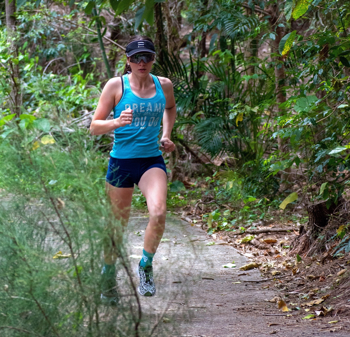 FITLY Running Visor - The Track and Field Store