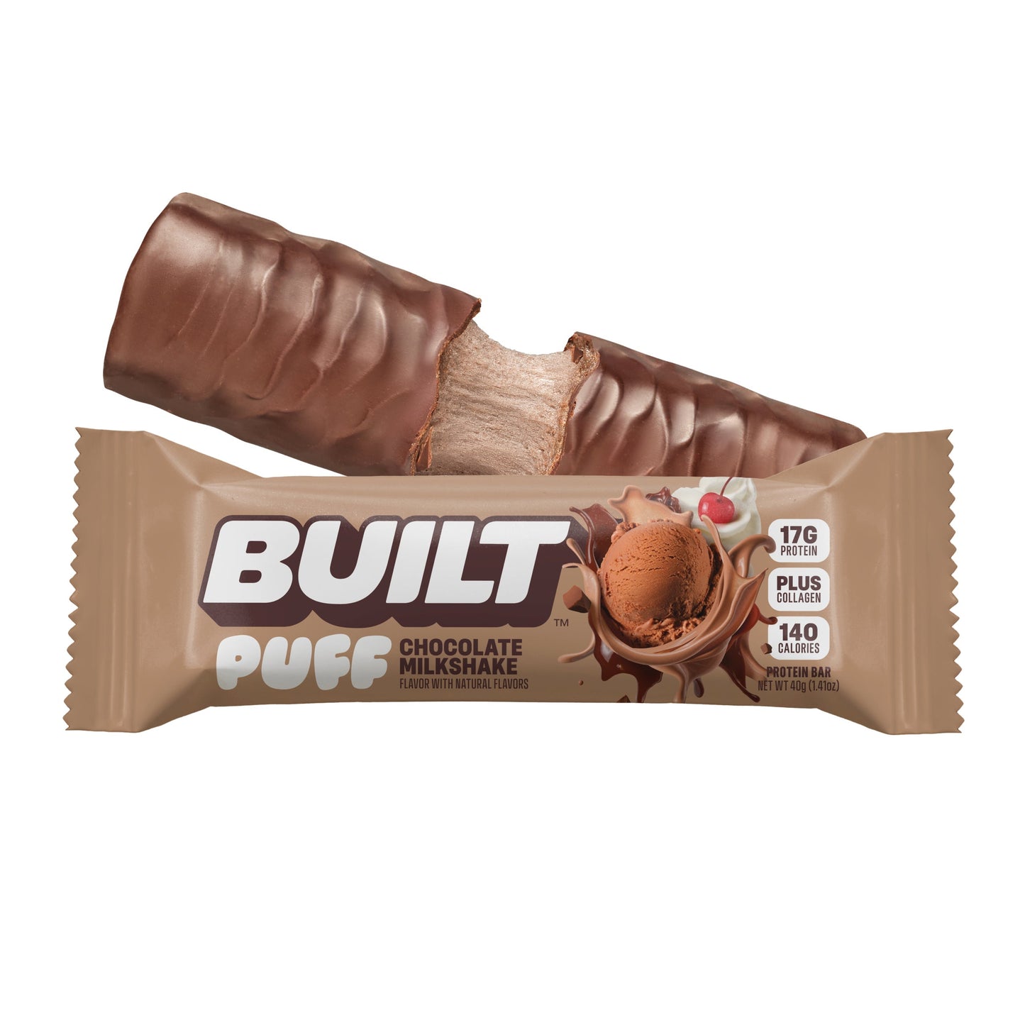 Chocolate Milkshake Puff - BUILT BUILT