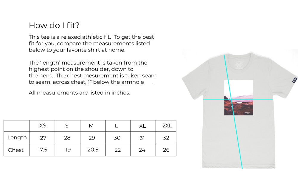 The Syncline Tee - Territory Run Co. - The Track and Field Store
