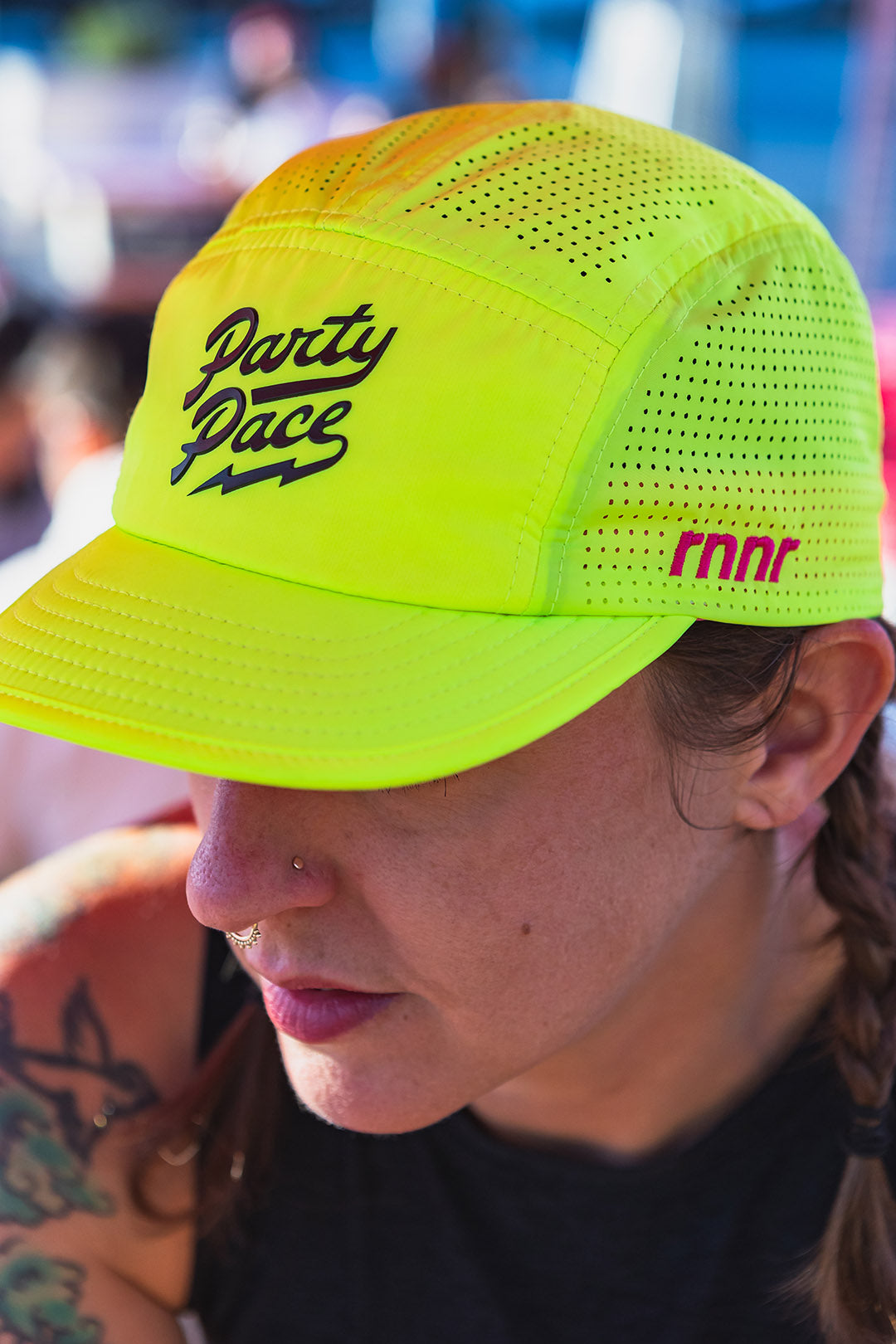 Pacer Hat: Party Pace - RNNR - The Track and Field Store