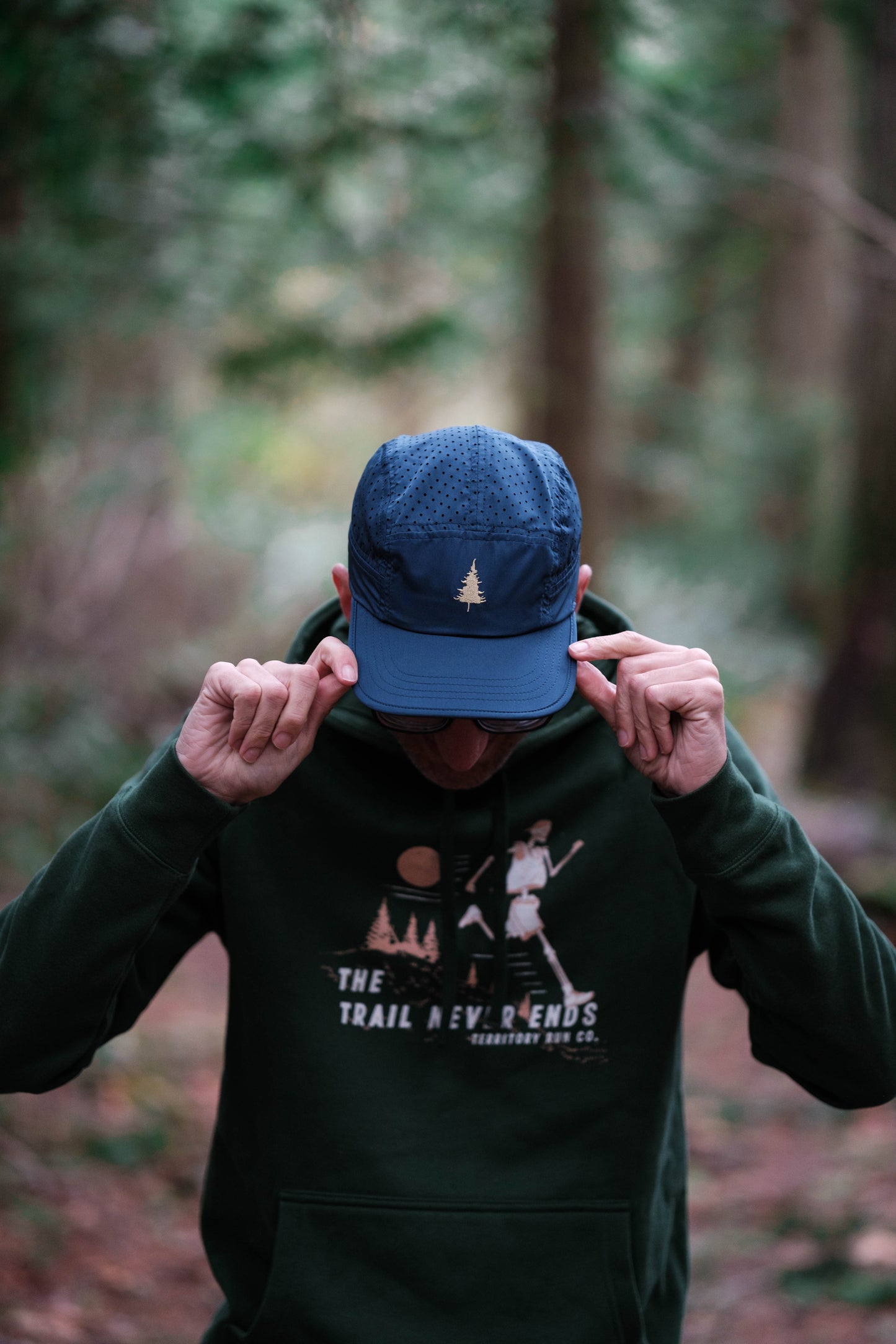 Long Haul Cap - Midnight - Territory Run Co. - The Track and Field Store