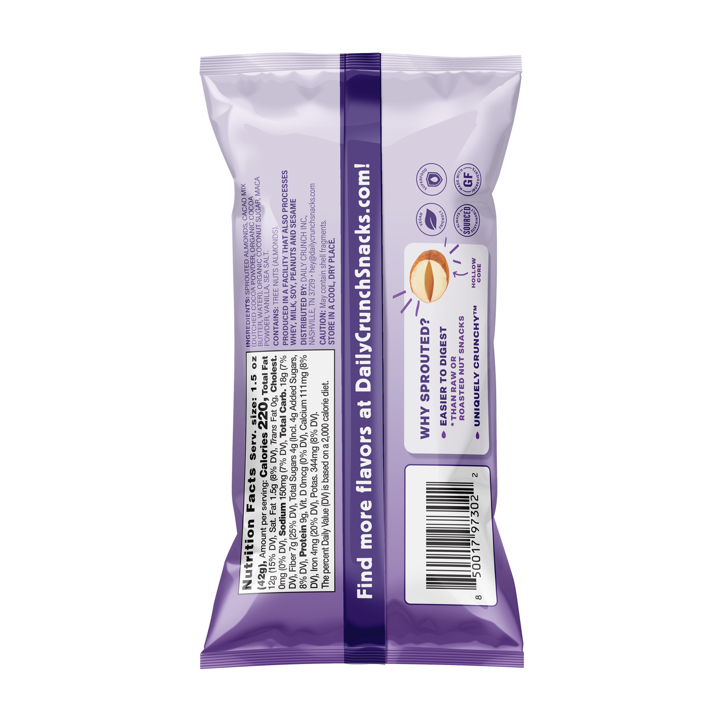 CACAO + SEA SALT (SNACK)