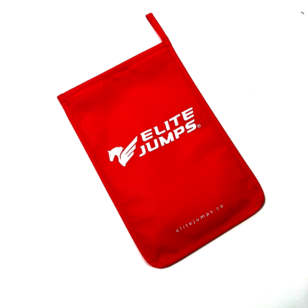 Zipper Jump Rope Storage Bag - Clear Front - Elite Jumps Elite Jumps