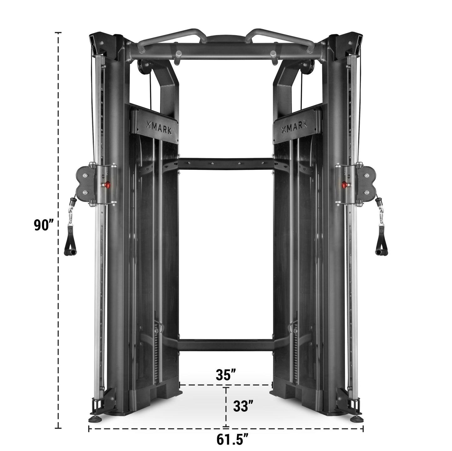 Functional Trainer With Dual 230 lb Weight Stacks - Xmark