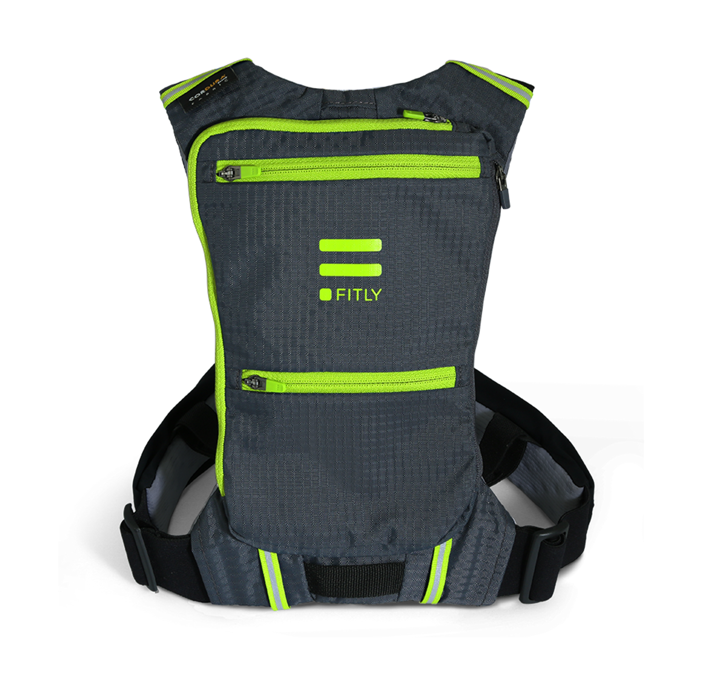 FITLY Sub45 - Innovative Running Pack - Classy Black