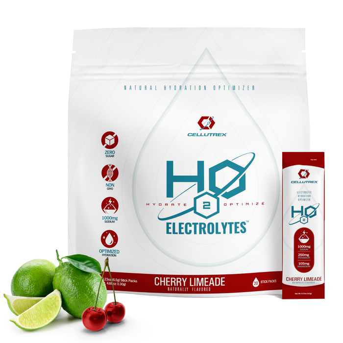 H2O ELECTROLYTESâ„¢ - Cherry Limeade | Zero Sugar Electrolyte Powder