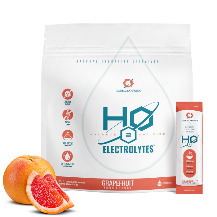 H2O ELECTROLYTESâ„¢ - Grapefruit | Zero Sugar Electrolyte Powder