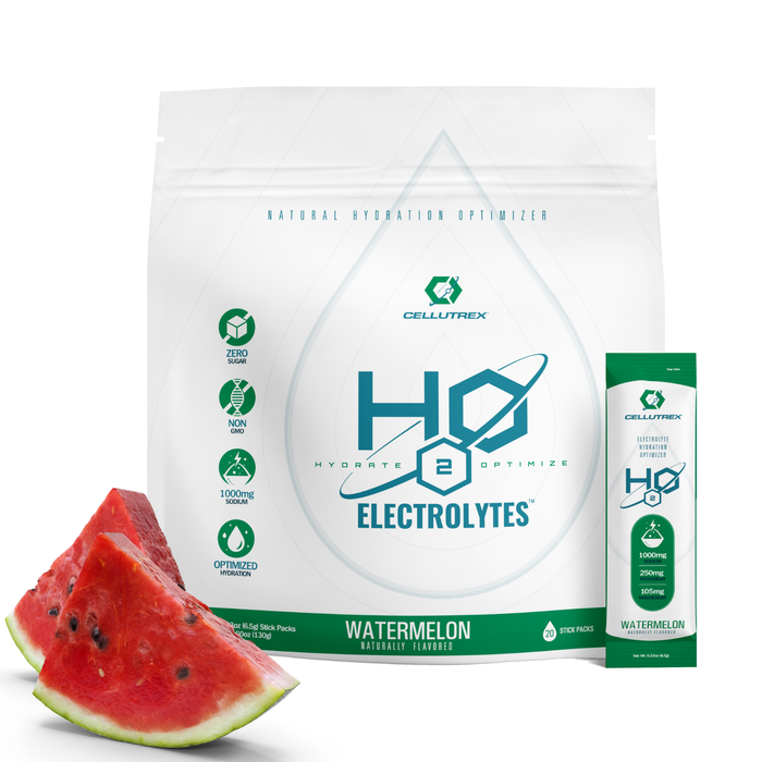 H2O ELECTROLYTESâ„¢ - Watermelon | Zero Sugar Electrolyte Powder