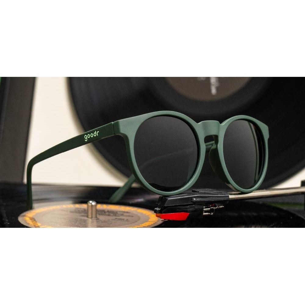 "I Have These On Vinyl, Too” Circle G Polarized Sunglasses - goodr Rare Air Discs