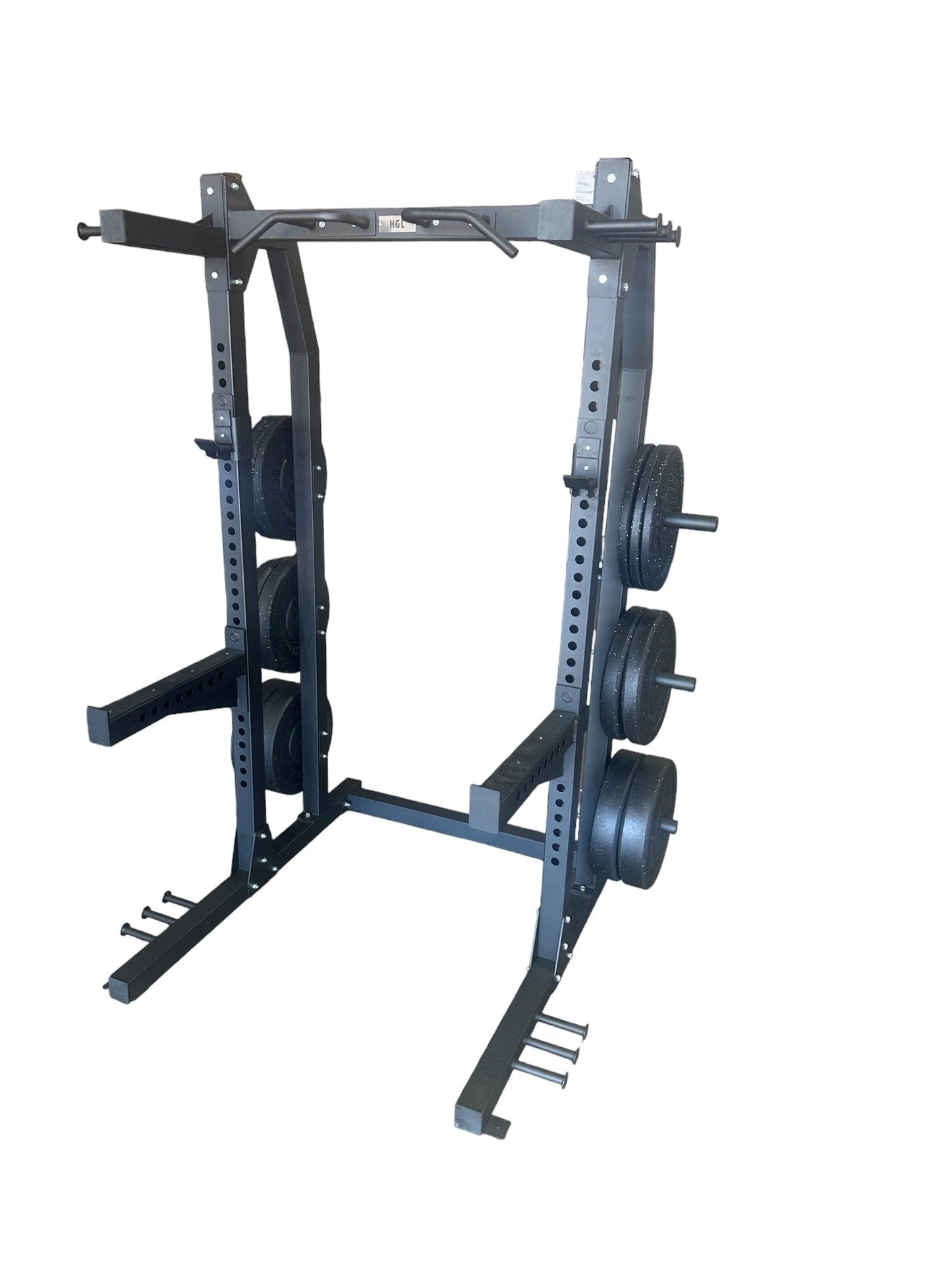HGL Half Cage Squat Rack - Homegrown Lifting - The Track and Field Store