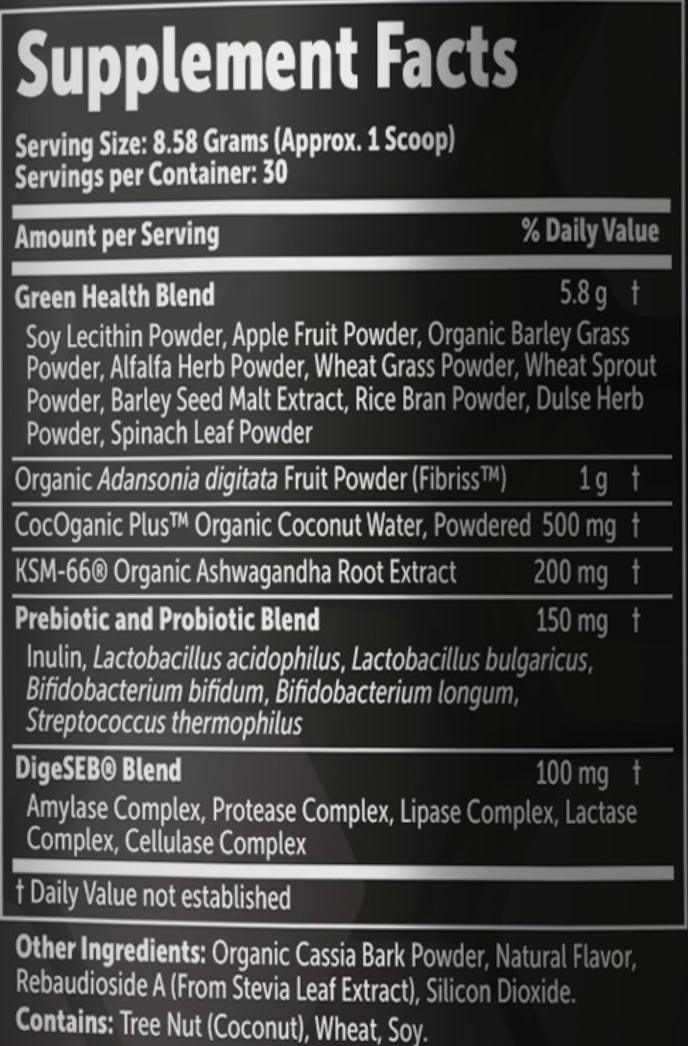 Greens+Fiber Apple Cinnamon - White Lion Labs - The Track and Field Store