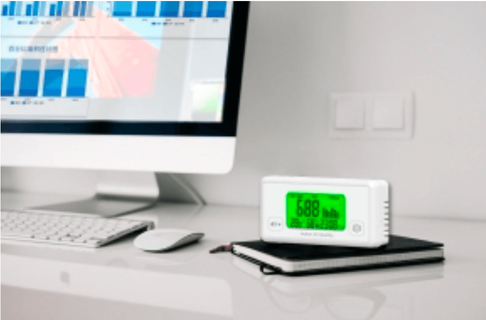 Indoor Air Quality Monitor with Color Coded Display - Sper Scientific