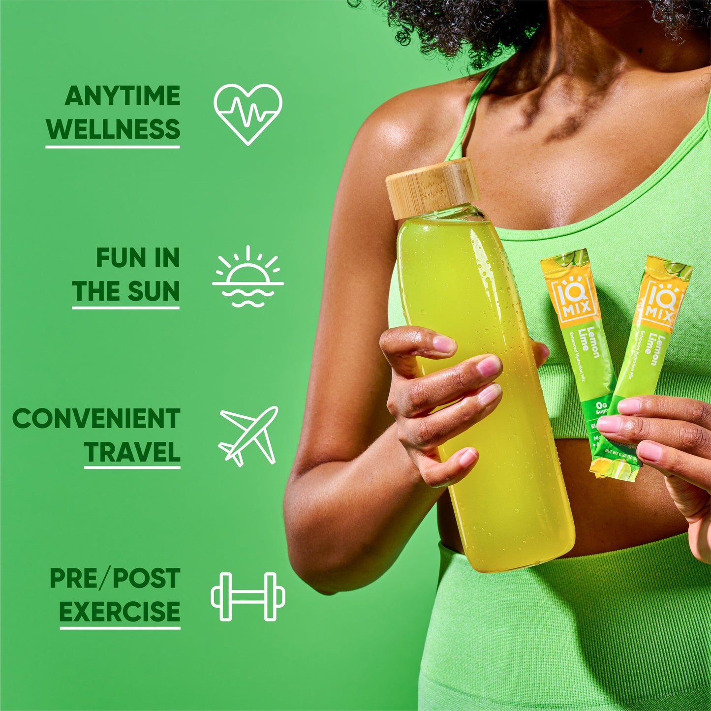 Lemon Lime (40 Sticks) - IQ Bar - The Track and Field Store