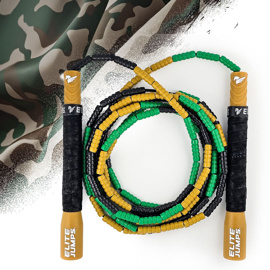 CAMO Freestyle Soft Beaded Jump Rope - Elite Jumps