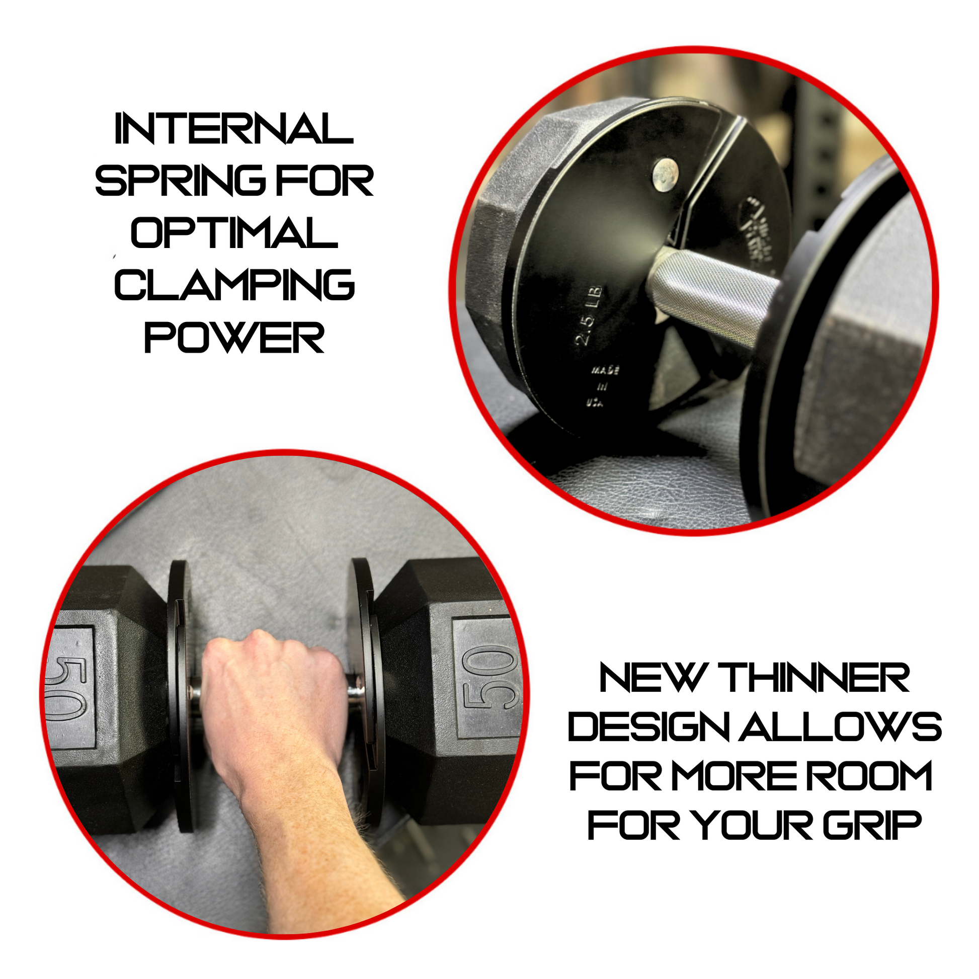 Micro Gainz 2.5LB Dumbbell Fractional Weight Plates - The Track and Field Store