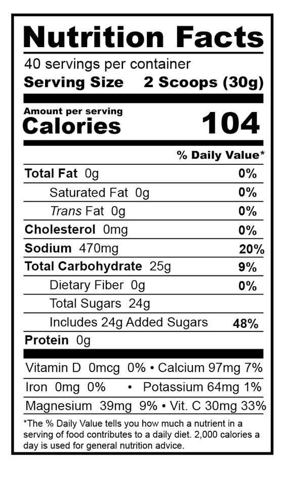 Sport Hydration: Horchata, Caffeine Free Cranked Naturals Plant Based Sports Nutrition