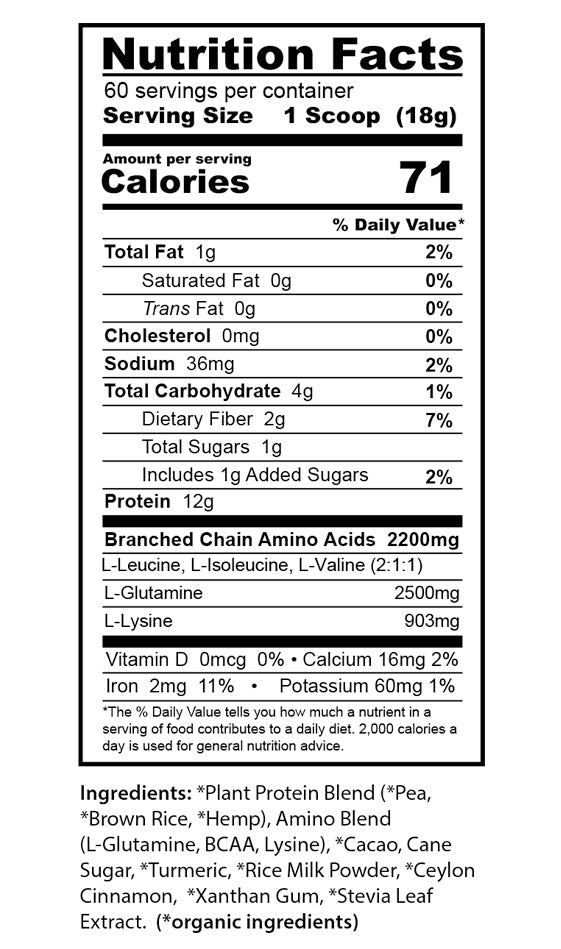 Chocolate Plant Protein Sport