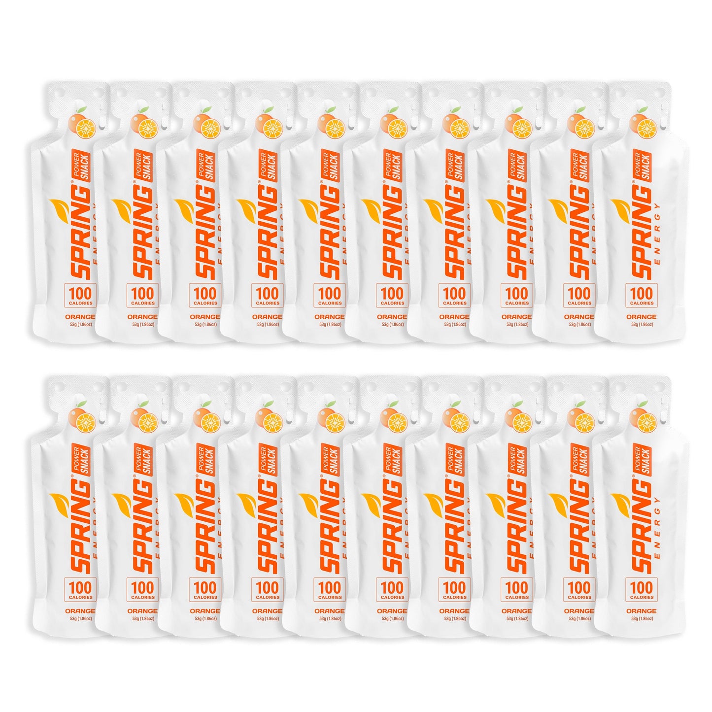 Orange - Power Snack (Vegan) 100 Kcal myspringenergy