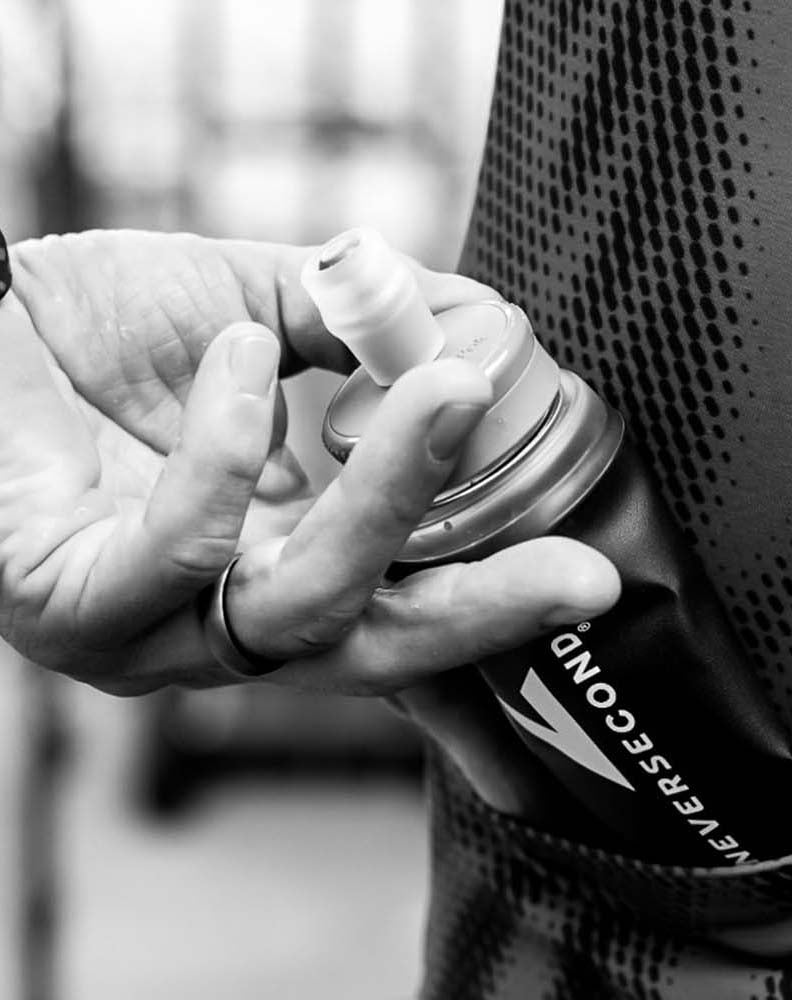 Neversecond x HydraPak GELFLASK200 200ml Gel Soft Flask - Neversecond - The Track and Field Store