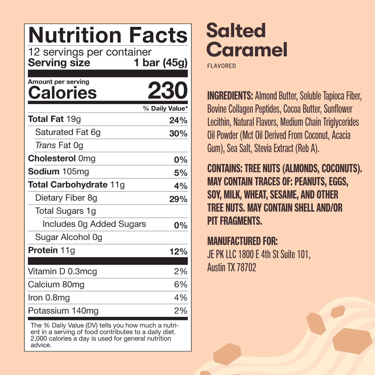 Collagen Protein Bars - Perfect Keto Perfect Keto