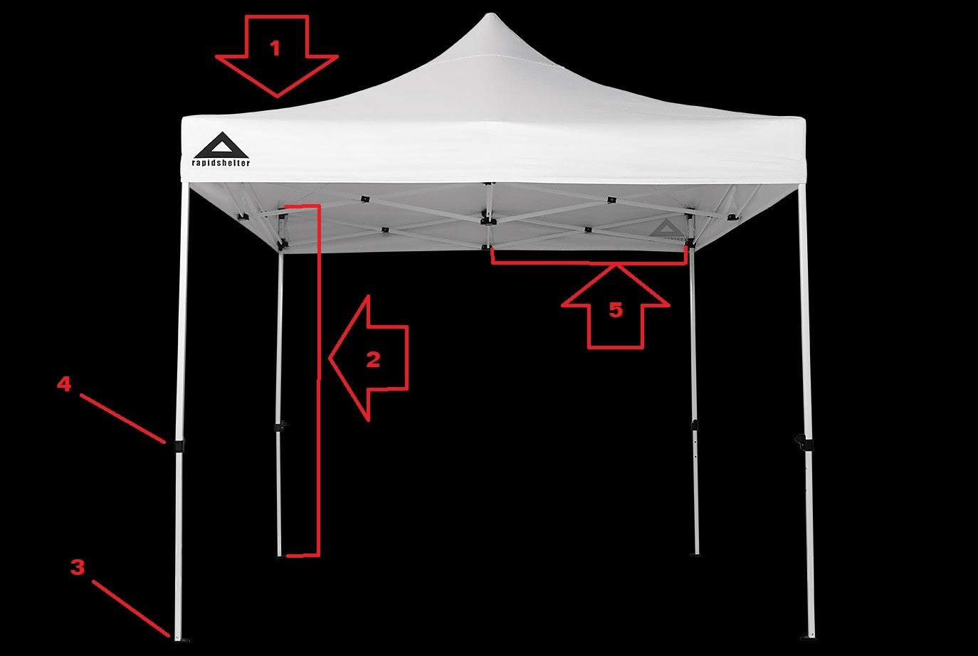 Rapid Shelter Replacement Parts - Rapid Shelter - The Track and Field Store